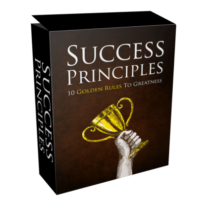 Success Principles: 10 Success Rules